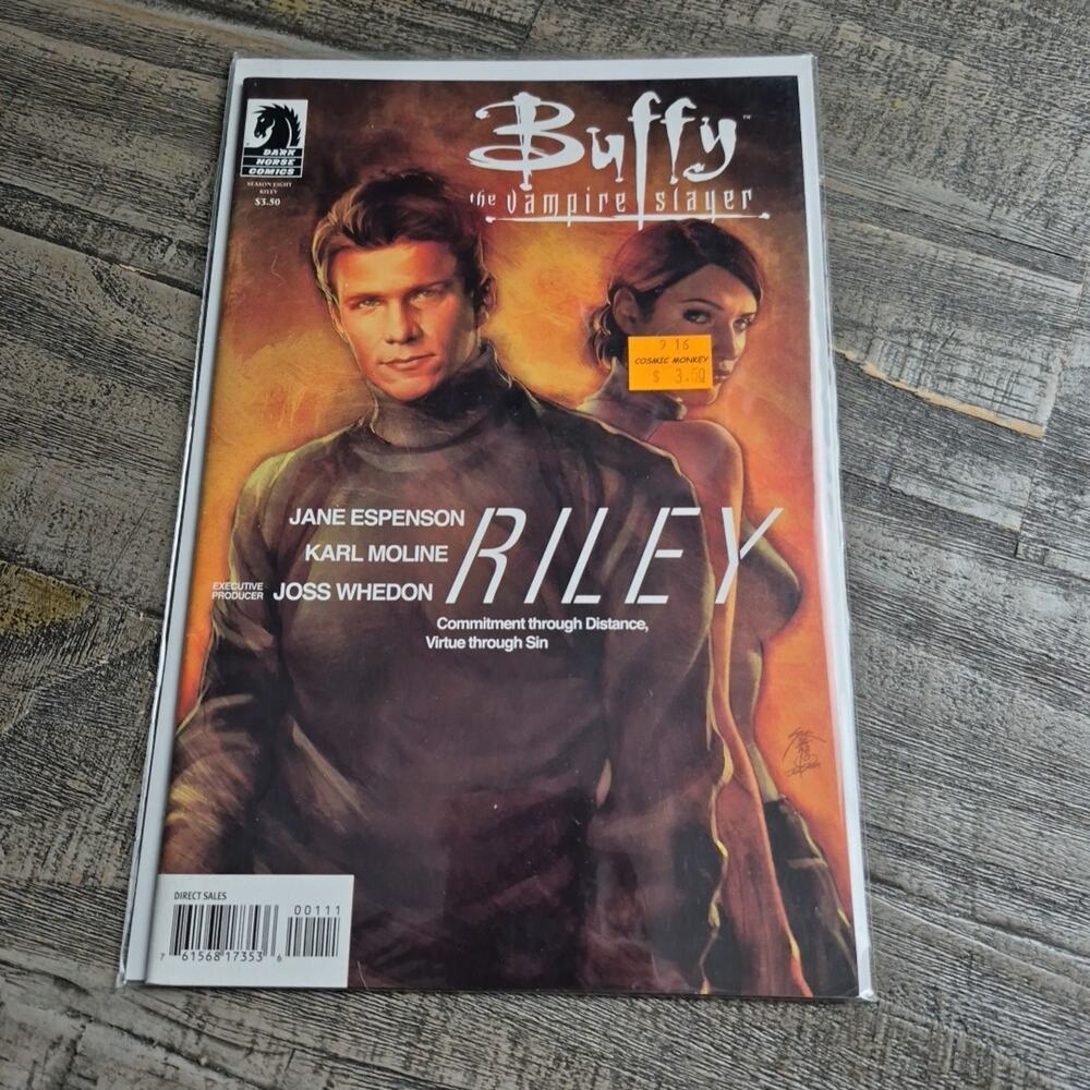 Buffy The Vampire Slayer Comic Season 8 Riley Dark Horse Whedon Moline